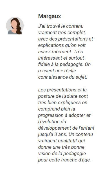 formation montessori 0 3 ans chaima daoudi temoignage 1