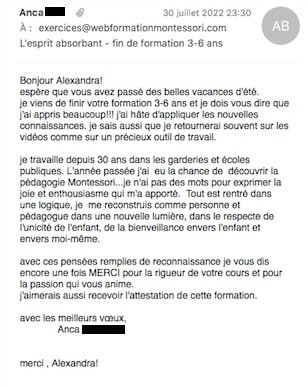 formation montessori 3 6 ans alexandra briand bonheur montessori temoignage 3