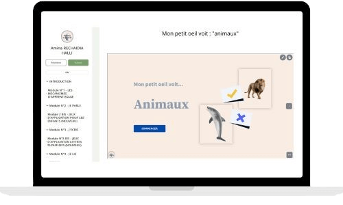 formation montessori lecture oummi academie modules