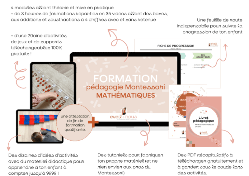 formation montessori mathematiques eveil nous lucie
