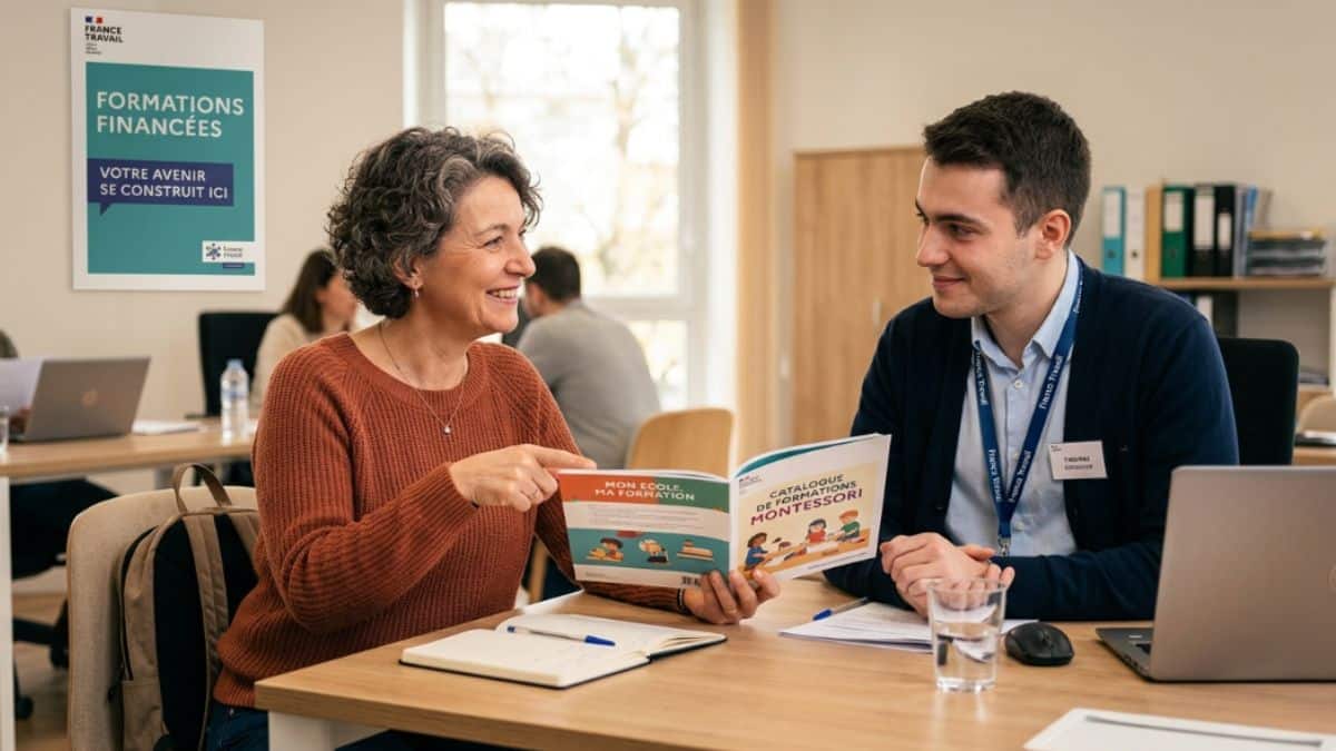 formation montessori financee pole emploi