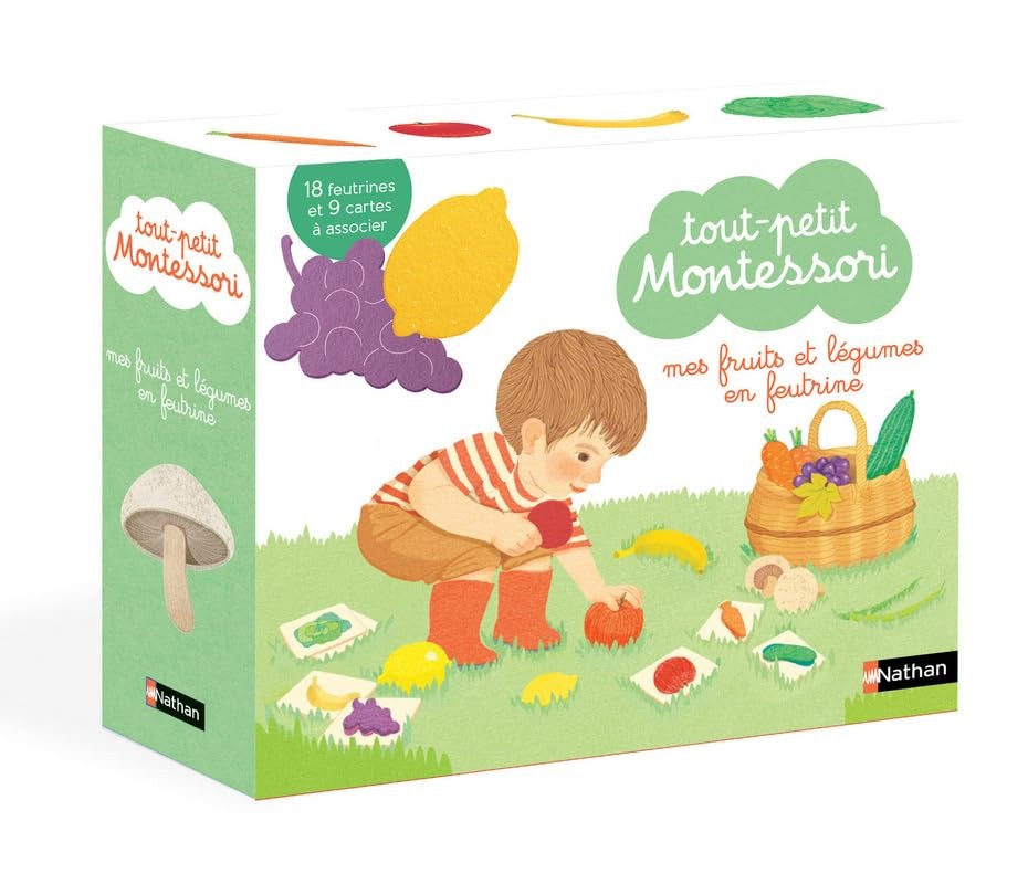 livre montessori Tout petit Montessori Les fruits et legumes