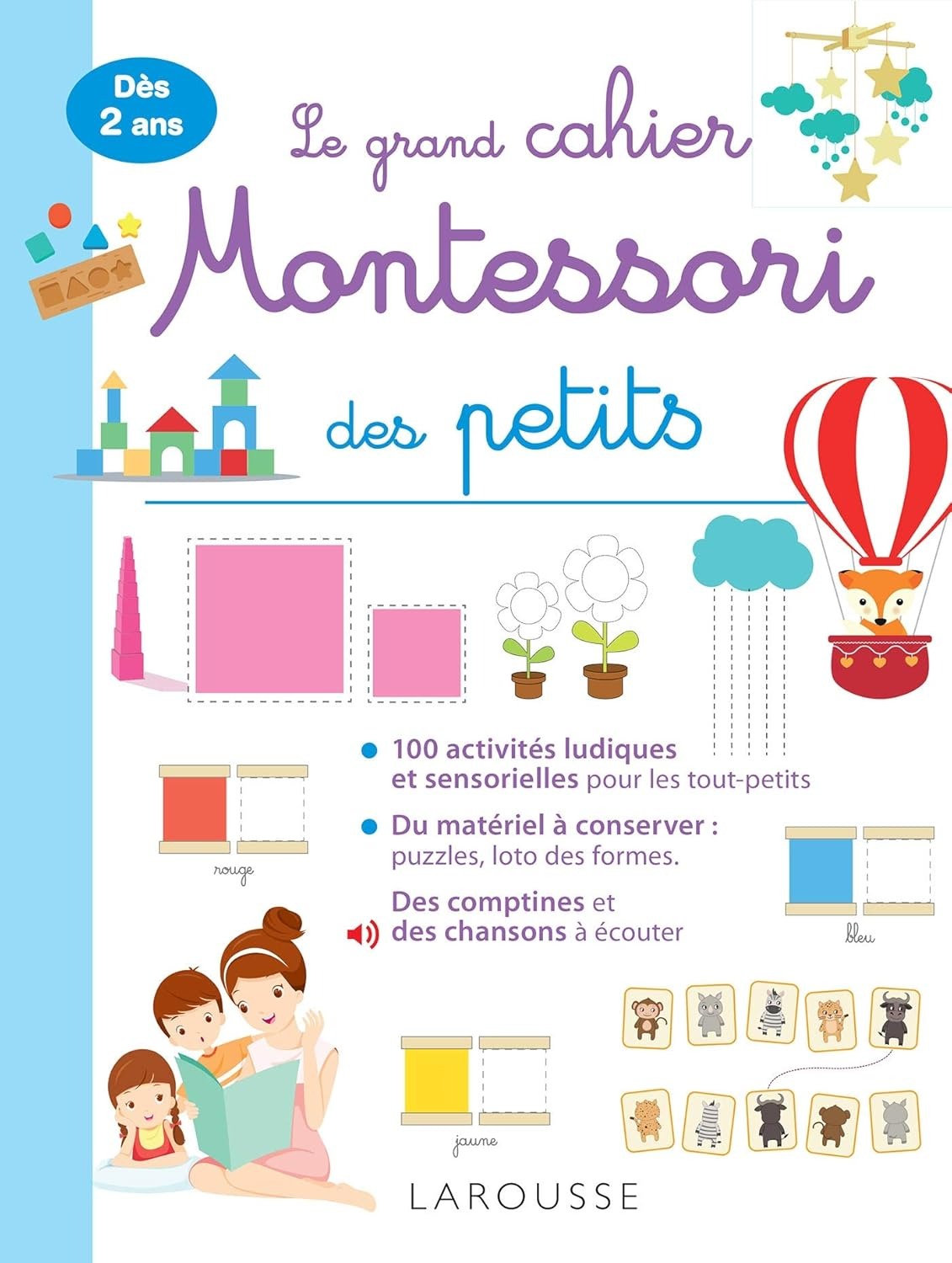 livre montessori le grand cahier Montessori des tout petits