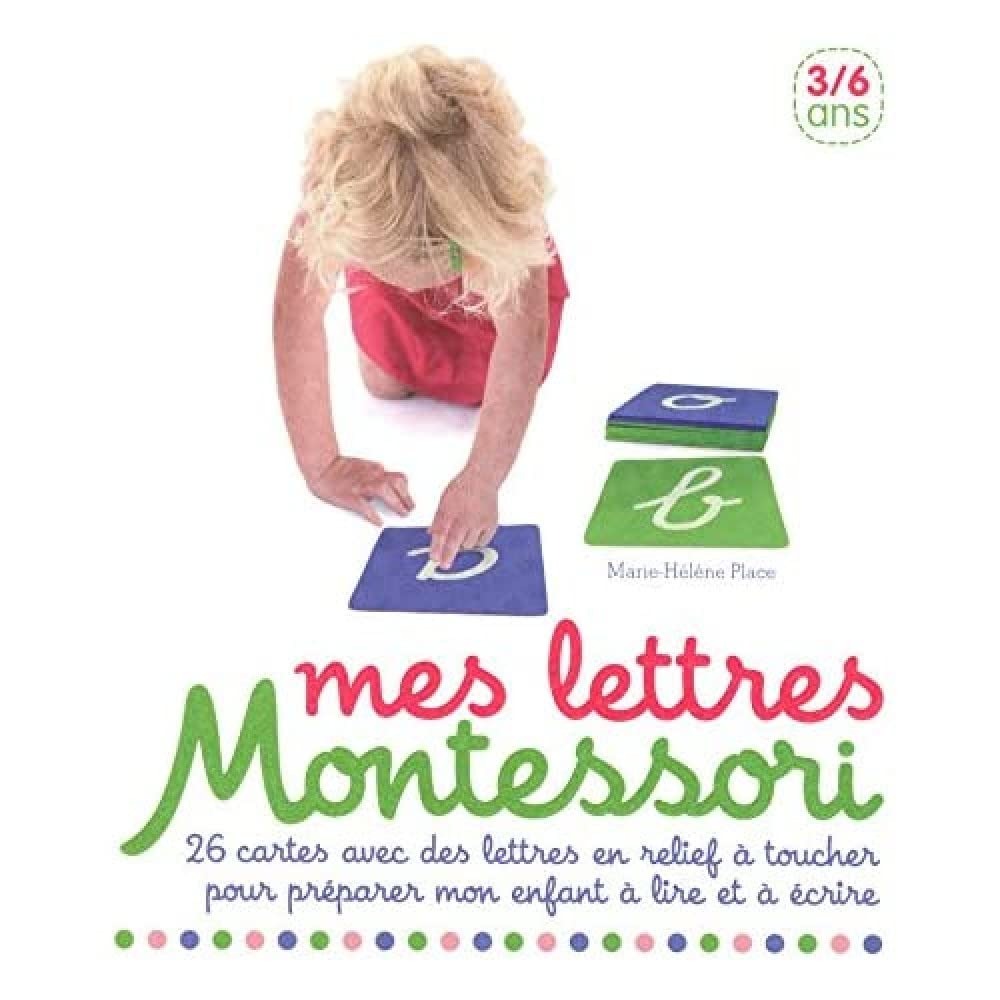 livre montessori mes lettres montessori marie helene place